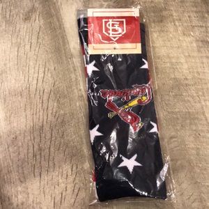 Cardinal socks